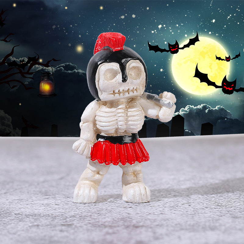 Wholesale  skull ornaments horror resin ornaments